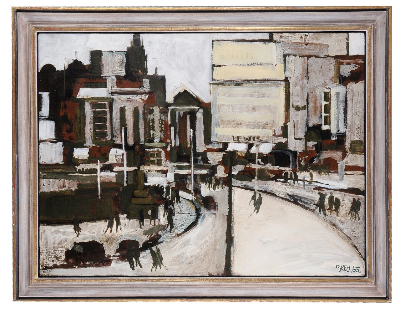 Geoffrey Key (British b. 1941), Piccadilly, Manchester - Image 2 of 3