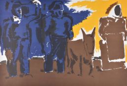 Josef Herman (British 1911-2000), Dusk