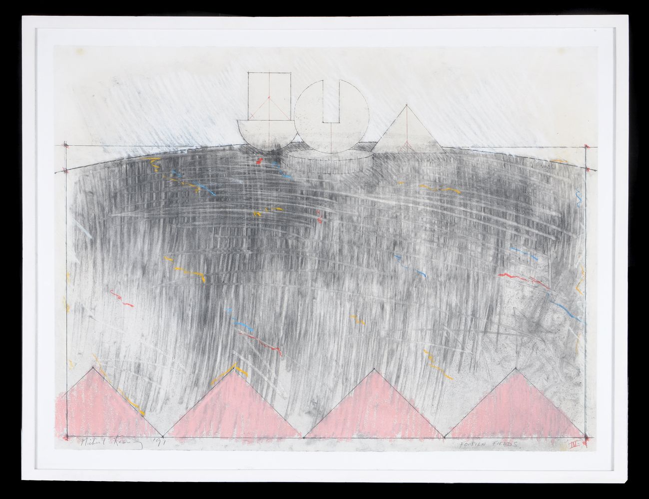 Michael Kenny (British 1941-1999), Foreign Fields IV - Image 2 of 4