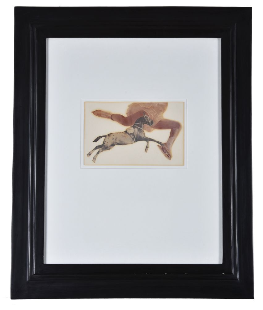 Madame Elemerne De Marzovsky (Hungarian 20th century), Leaping Ice Skater and Horse; Chorus Girls; G - Image 6 of 12