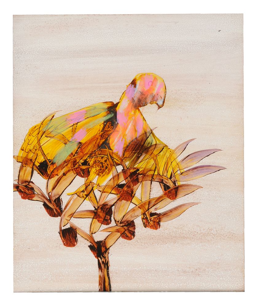 Sidney Nolan (Australian 1917-1992), Parrot in a tree - Image 2 of 3