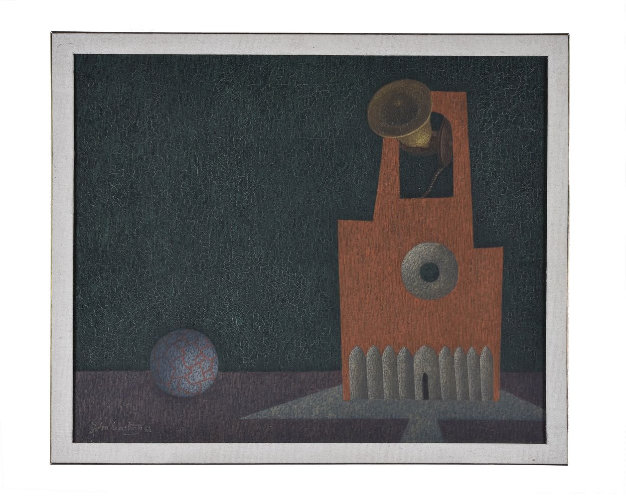 John Armstrong (British 1893-1973), The Belfry - Image 2 of 2