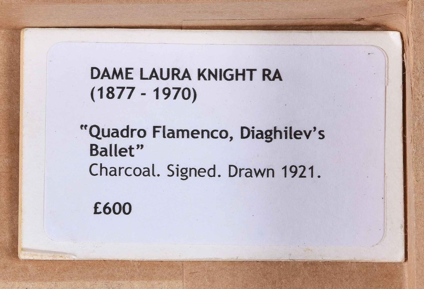 Dame Laura Knight (British 1877-1970), Quadro Flamenco, Diaghilev's Ballet - Image 6 of 6