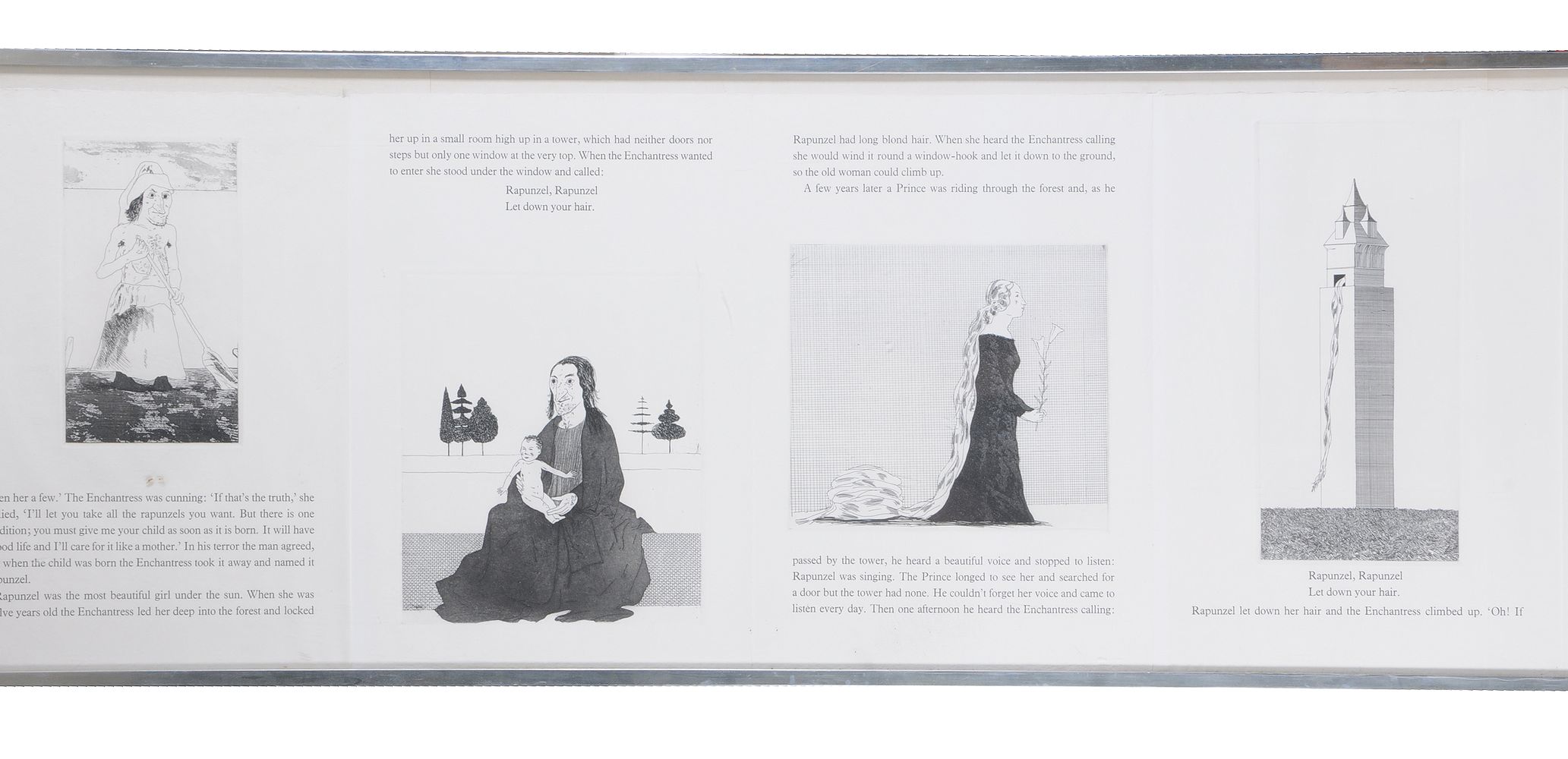 David Hockney (British b. 1937), Rapunzel (Scottish Arts Council 81-86) - Image 2 of 3