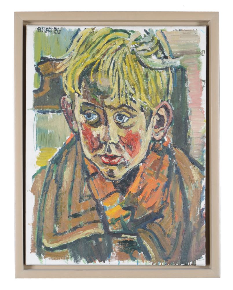 John Bratby (British 1928-1992), Portrait of David - Image 2 of 3
