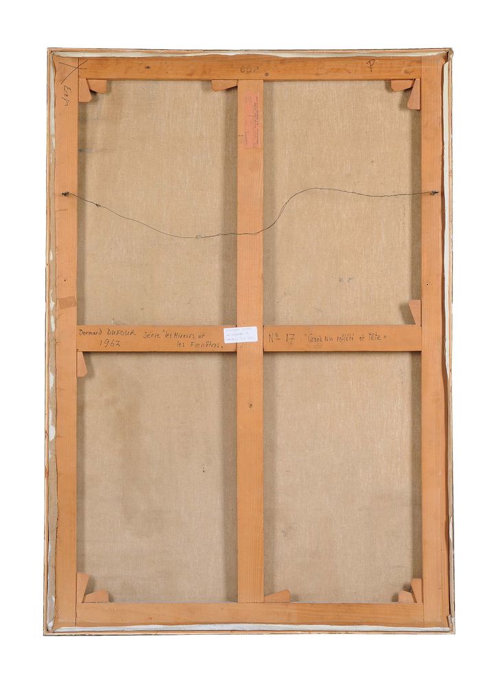 Bernard Dufour (French 1922-2016), Grand nu reflété et tête - Image 3 of 3