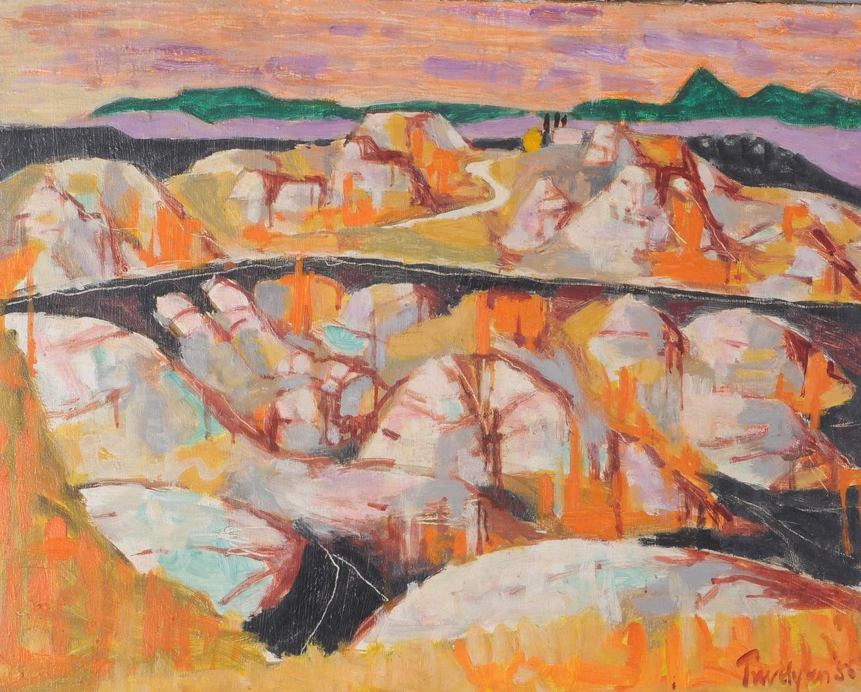 Julian Trevelyan (British 1910-1988), Soil erosion