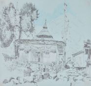 † John Nankivell (British b. 1941), Tibetan Shrine