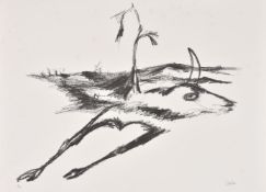 Sidney Nolan (Australian 1917-1992), Rinder Subject II