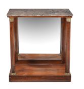 ϒ A Regency rosewood and ormolu mounted console table