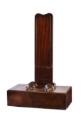 A George IV mahogany salver stand