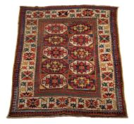 A Kazak rug