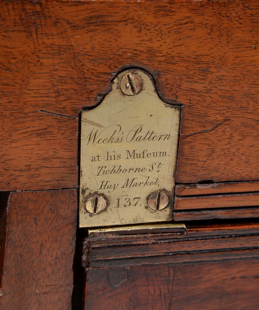 A Regency mahogany metamorphic library chair, supplied by Thomas Weeks, circa 1815 - Image 4 of 5