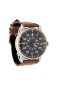 A. Lange & Sohne, Beobachtungs-uhren (B-Uhr), a gentleman’s base metal German military navigator’s w