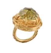 A citrine ring by Natalia Josca