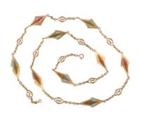 A Russian enamel long chain