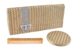 A gold and diamond evening bag by Massoni