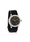 Cyma, WWW, a gentleman’s British military stainless steel wrist watch