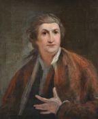 Circle of Robert Edge Pine (British 1742-1788), Portrait of a gentleman, supposedly a portrait of Da