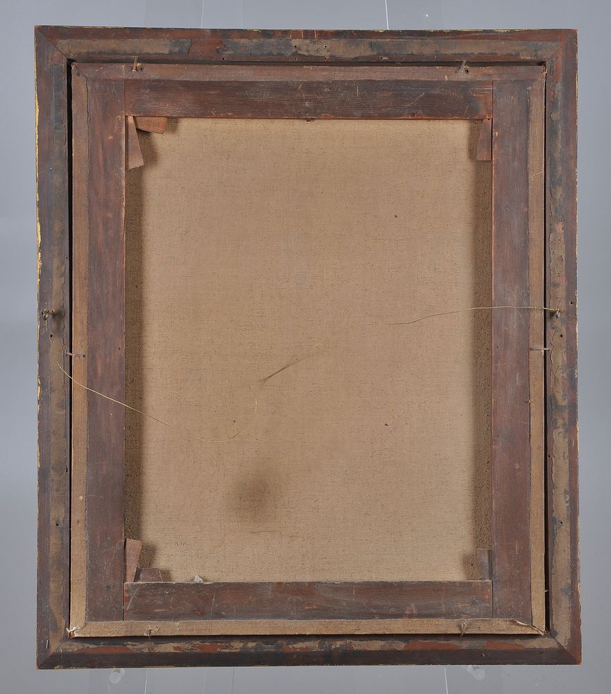 British School (19th century), Portrait of a seated gentleman - Image 3 of 3