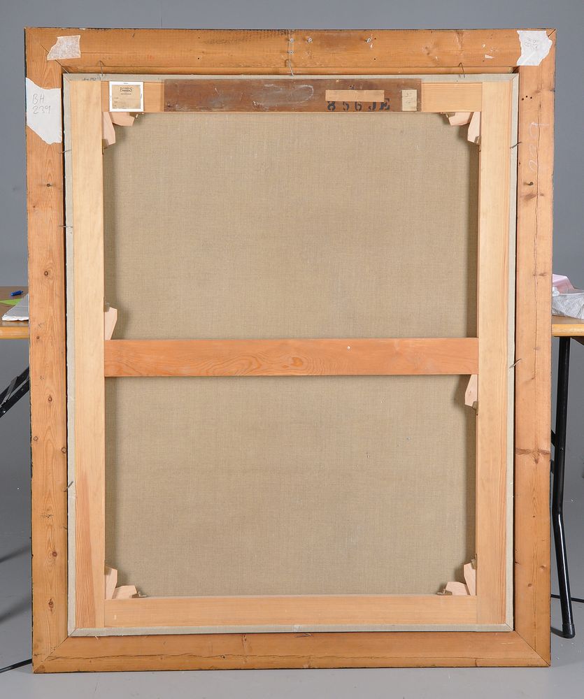 Circle of Allan Ramsay (British 1713-1784), Portrait of Charles, 1st Viscount Maynard (c. 1690-1775) - Image 3 of 3