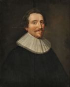 Circle of Cornelius Johnson (Cornelis Jonson van Ceulen) (British 1593-1661), Portrait of a gentlema