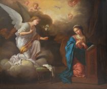 Follower of Bon de Boullogne (French 1649-1717), The annunciation