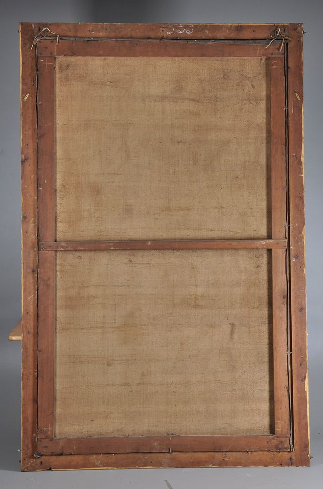 Follower of Sir Godfrey Kneller, Portraits of William and Mary in coronation robes - Image 7 of 8