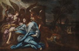 Circle of Antonio Balestra (Italian 1666-1740), The Agony in the Garden