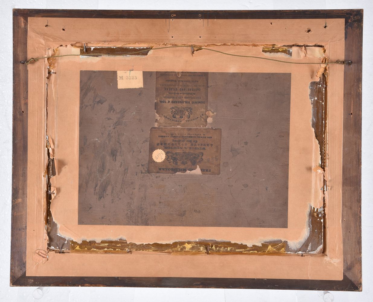 William Huggins (British 1824-1910), Recumbent cow and calf - Image 3 of 3