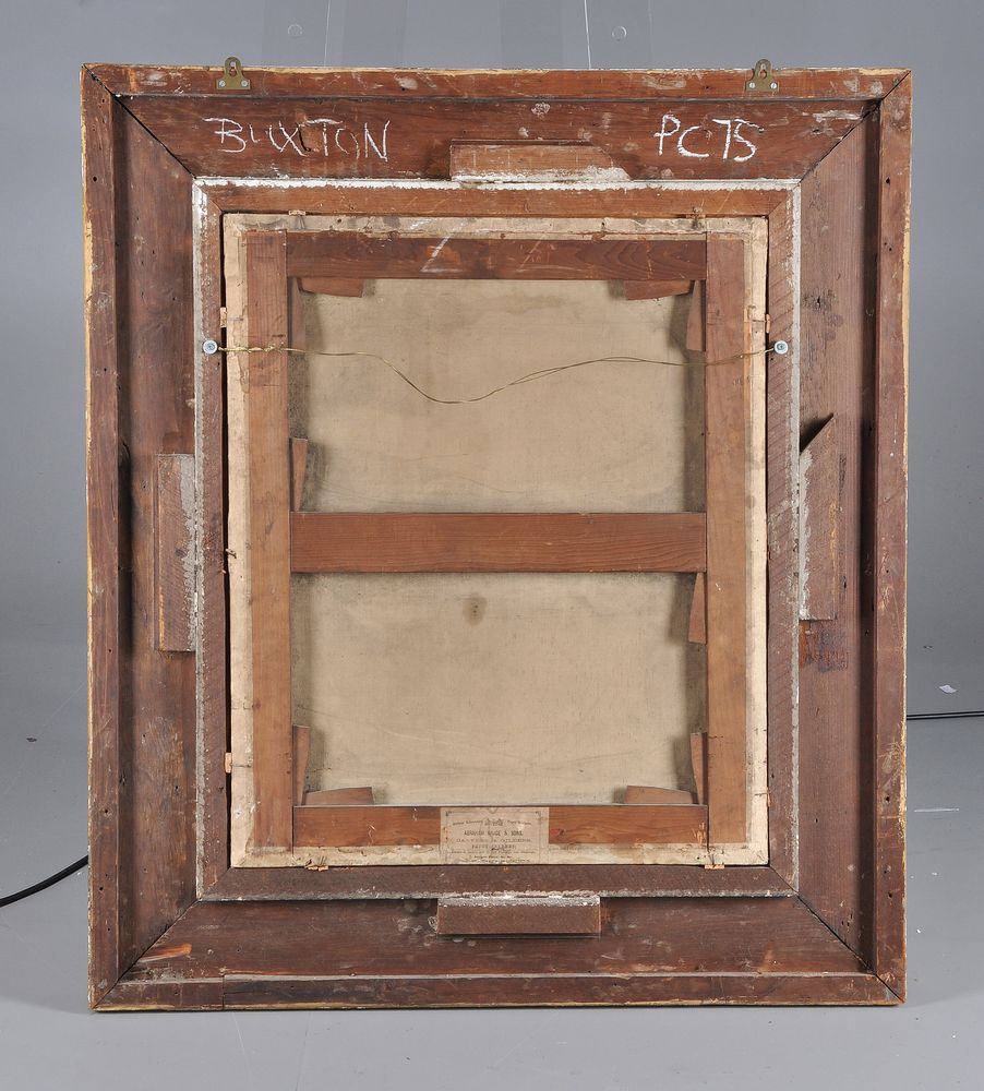 Follower of Thomas Gainsborough , Portrait of a seated gentleman - Image 3 of 3