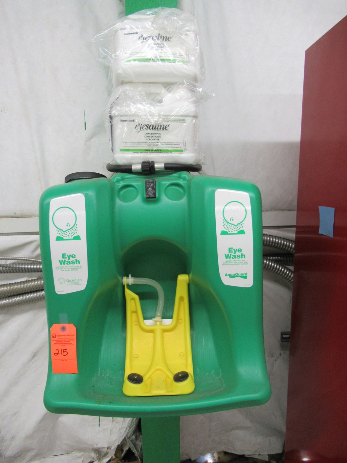 Guardian Eye Wash Station & Honeywell EyeSaline