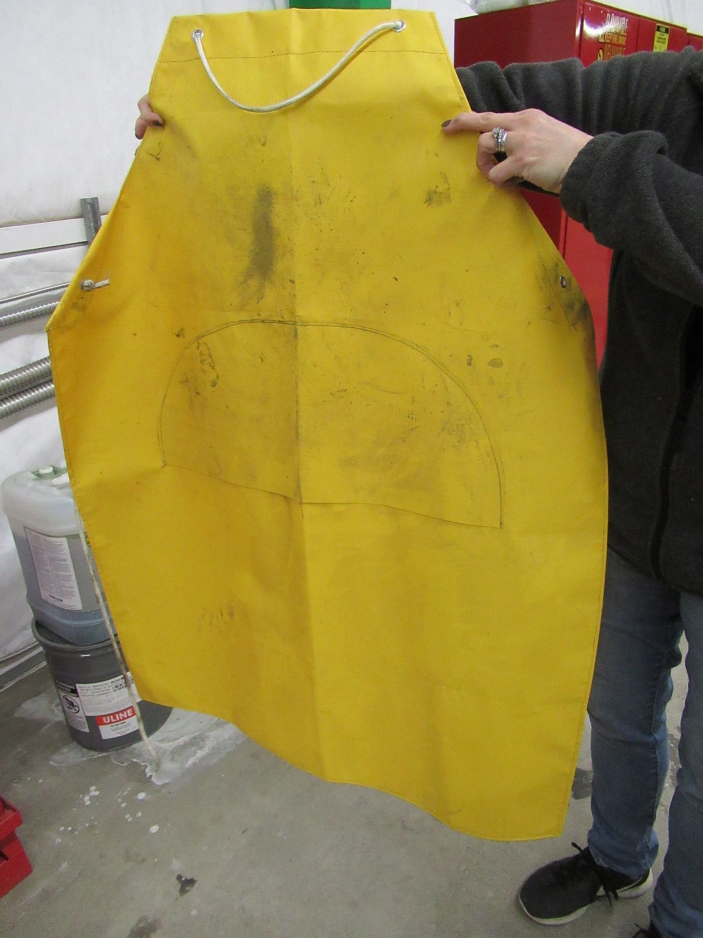 Justrite Flammable Liquid Rinse Tank & Apron 11 Gallon - Image 2 of 3