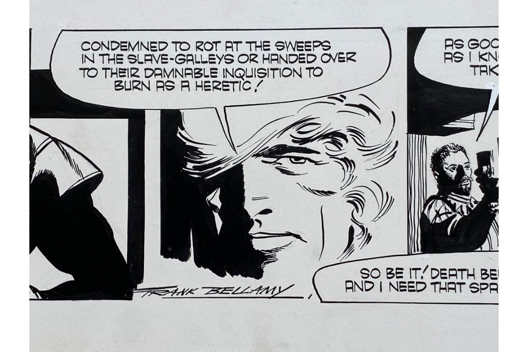 GARTH (1976) - ORIGINAL SIGNED FRANK BELLAMY ARTWORK from Daily Mirror - FRANK BELLAMY (Artist) - - Image 2 of 4