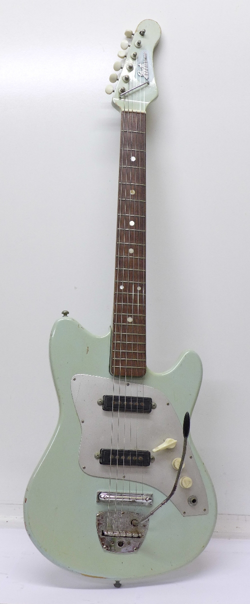 A circa 1965 Rose Morris Futurama Sophomore electric guitar - Image 2 of 6