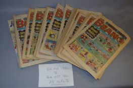 Collection of Beano Comics 1982
