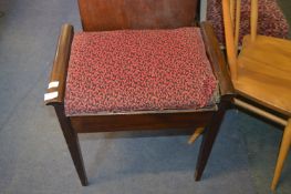 Piano Stool with Lift Up Lid