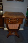 Mahogany Sewing Work Table