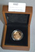 2009 Royal Mint Sovereign Gold Proof Coin - approx 7.98g