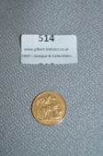 Edward 1907 Gold Sovereign