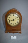 Edwardian Mahogany Mantel Clock