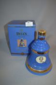 Wade Bells Whiskey Decanter - Queen Elizabeth 75th Birthday 2001