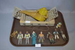 Lucasfilm Star Wars 1983 Jabba's Palace with Figurines
