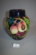 Moorcroft Lidded Ginger Jar circa 2000 20cm Tall
