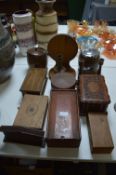 Trinket Boxes, Biscuit Barrels, Candlesticks, etc.