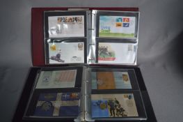 Two Albums of First Day Cover Stamps - Australia and New Zealand