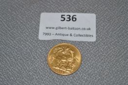 George V 1913 Gold Sovereign