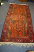 Persian Patterned Red Ground Rug 92