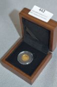2009 50th Anniversary of the Mini £1 Gold Proof Coin - approx 1.24g