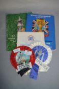 World Cup '66 Souvenir Programme, Other Programed and Rosettes